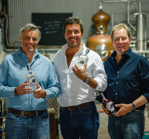 Kempt founder Christian Lawlor visits Bertha's Gin distillery