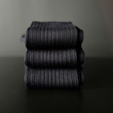 Black Wool Socks