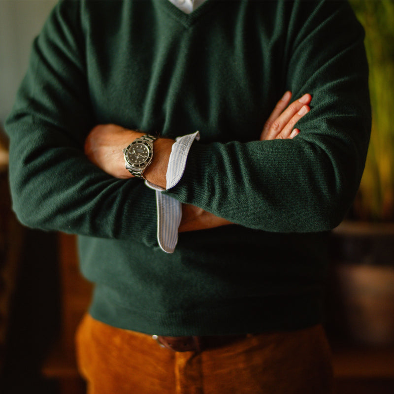 Pale Blue Bengal Striped Oxford Cloth Shirt