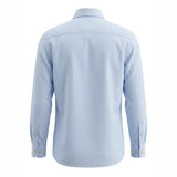 Blue and White Stripe Poplin Shirt