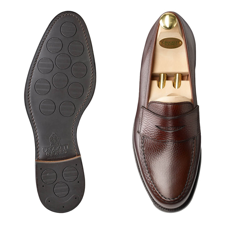 Crockett & Jones Boston Dark Brown Country Calf