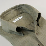 Men's Soft Sage Brush Cotton Shirt.