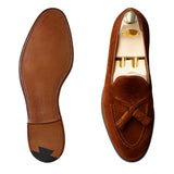 Crockett & Jones Cavendish 2 -  Polo Brown Calf Suede