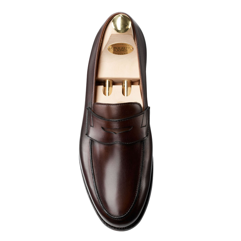 Crockett & Jones Grantham 2 - Dark Brown Burnished Calf