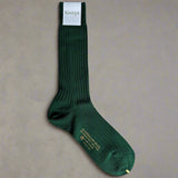 Forest Green Wool Socks