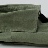 Olive Green Linen Shirt
