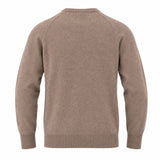 Lambswool Crew Neck Sweater in Mocha