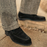 Myrqvist - Stenhammer II Black Suede Loafer