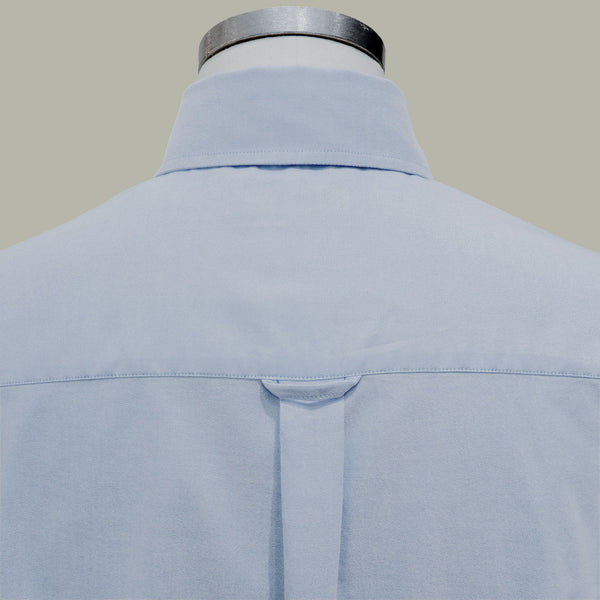 Men's Blue Oxford Cotton Shirt