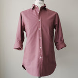 Vintage Rose Garment Dyed Cotton Long Sleeve Shirt