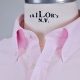 Men’s Pale Pink Oxford Cotton Button Down Shirt