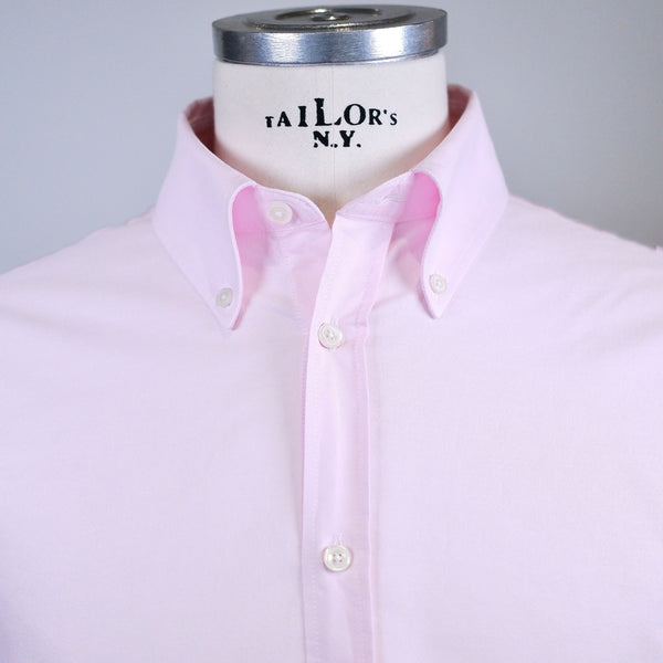 Men’s Pale Pink Oxford Cotton Button Down Shirt