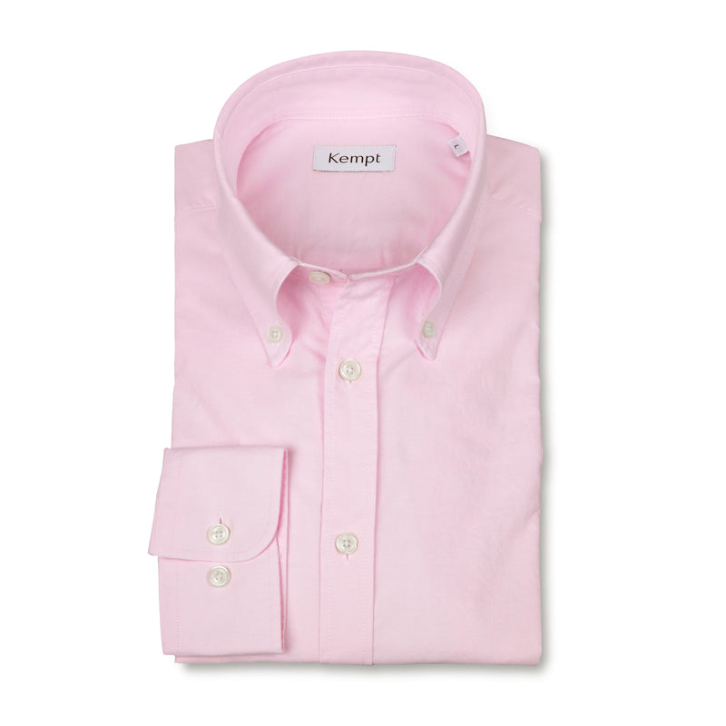 Men’s Pale Pink Cotton Oxford Button Down Shirt