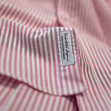 Men's Casual Pink Stripe O.C.B.D Shirt