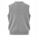 Lambswool Waistcoat in Grey