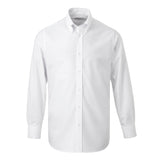 Men’s White Oxford Cotton Button Down Shirt