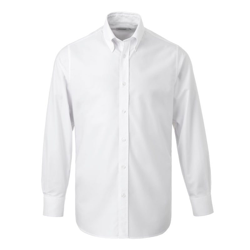 Men’s White Oxford Cotton Button Down Shirt