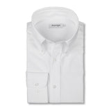 Men’s White Oxford Cotton Button Down Shirt